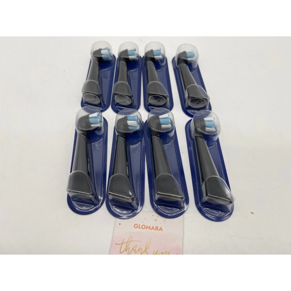 Oral-B iO Deep Clean Replacement Toothbrush Heads 8-Pack Black Series NEW Heads